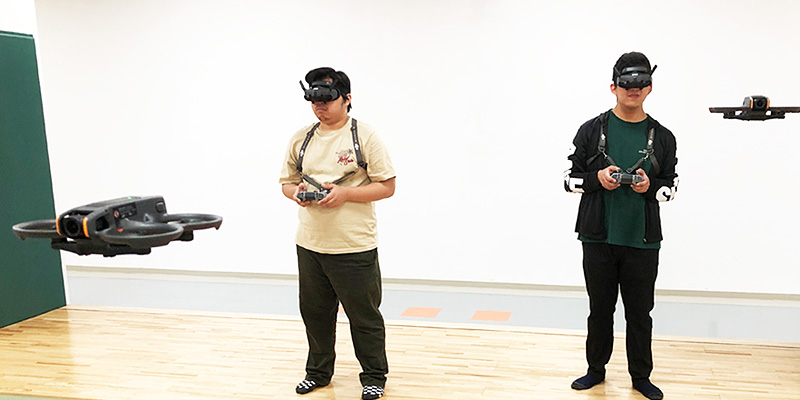 DJI「Avata2」を授業に導入「ドローン用途別演習Ⅰ」