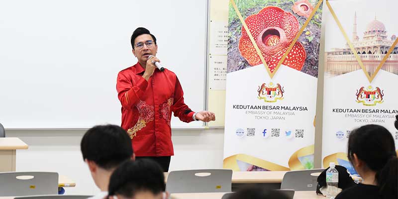 駐日マレーシア大使館二等書記官が来訪