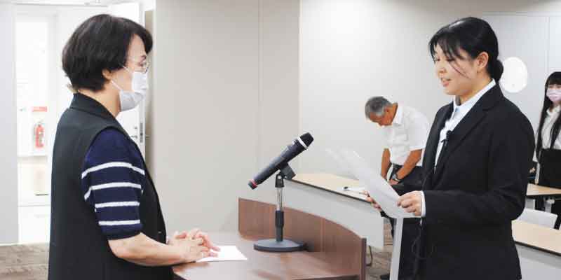 看護学部 2024年度イギリス留学結団式　